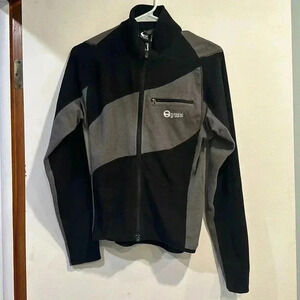Ground Women’s Black and Grey Polyester Jacket